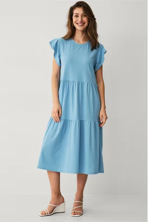 VILA Kjole viSummer S/S Midi Dress