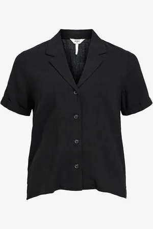 Object Skjorte objSanne S/S RE Shirt