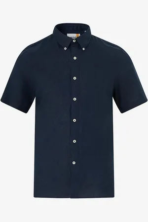 Timberland Linskjorte Mbrk Linen Short Sleeve Shirt