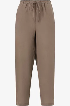 MANGO Linbukser Trousers Linen