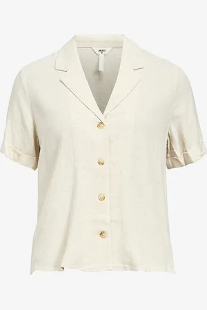 Object Skjorte objSanne S/S RE Shirt