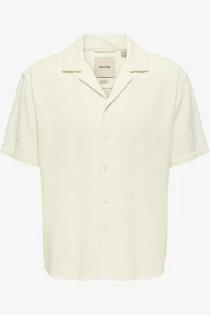 Only & Sons Skjorte onsLatham Reg Resort Lin Struc 0257