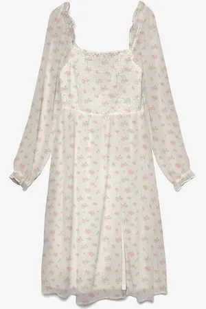 VERO MODA Kjole vmSmilla LS Calf Smock Dress Wvn