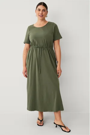 Zizzi Maxikjole vDorit S/S 7/8 Dress