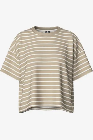 Pieces® Collegegenser pcChilli Summer 2/4 Sweat Stripe