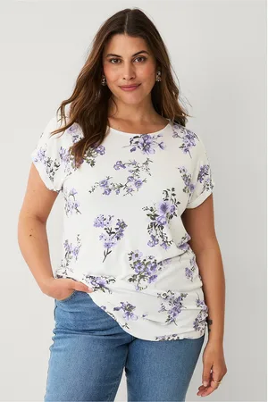 Zizzi Topp vMalis S/S Tee