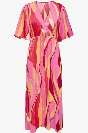 ONLY Kjole onlPhiline Flared Long Dress