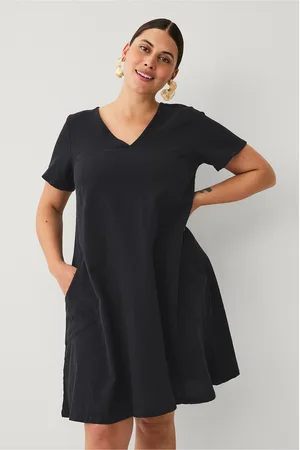 Zizzi Kjole jEasy S/S Abk A-shape Dress