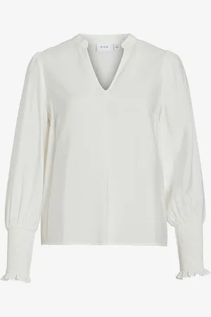 VILA Bluse viEllo V-neck L/S Top