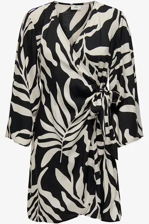 JDY Omslagskjole Sezen Life 7/8 Short Dress Wvn