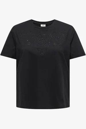 JDY Topp Cif S/S Broderie Anglaise Top