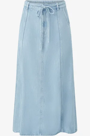 Second Female Denim skjørt Irvin Denim Skirt