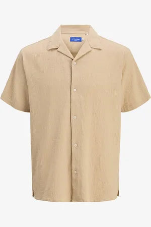 JACK & JONES Skjorte jorLuke Crinkle Shirt SS Jnr