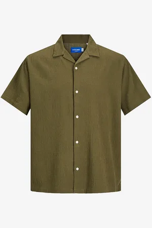 JACK & JONES Skjorte jorLuke Crinkle Shirt SS Jnr