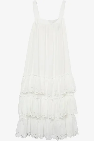 VERO MODA Kjole vmPeach SL 7/8 Dress Wvn