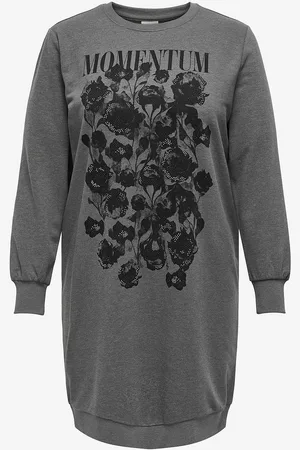 ONLY Kjole carVanna O-neck LS Sweat Dress Jrs
