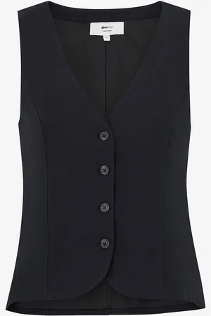 Gina Tricot Vest Linen Blend Tailored Vest