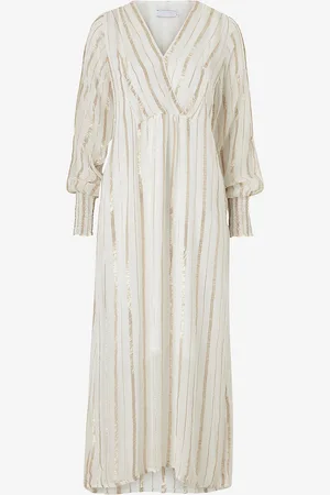 Coster Copenhagen Maxikjole Dress With Lurex Pattern