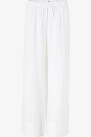 Gina Tricot Linbukser Wide Linen Trousers