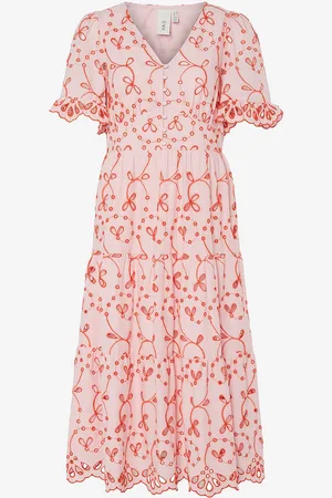 Y.A.S Kjole yasKanikka 2/4 Contrast Midi Dress