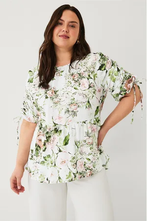 ELLOS Bluse med peplum