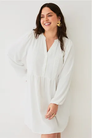 Zizzi Kjole flKikka L/S Abk Dress