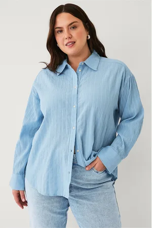 Zizzi Skjorte mGunna L/s Shirt