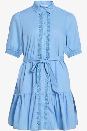 VILA Kjole viCorly 2/4 Short Shirt Dress