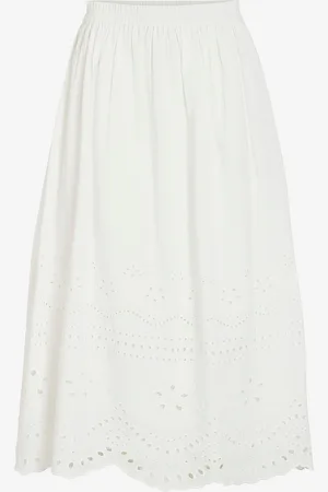 VILA Skjørt viMette HW Midi Skirt