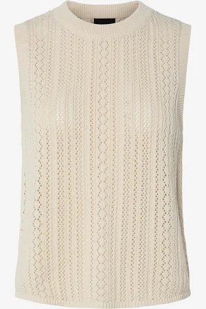 Pieces® Topp pcNuka SL O-neck Knit