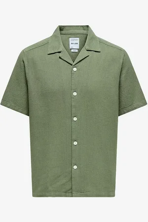 Only & Sons Skjorte onsBertil Waffle SS Resort Shirt