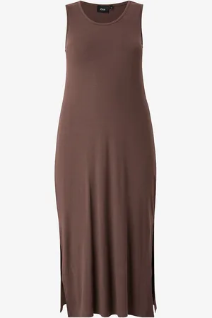 Zizzi Maxikjole vCarly S/L 7/8 Dress