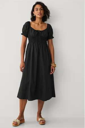 VILA Kjole viVillas Midi Smock Dress