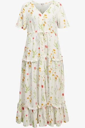 Object Maxikjole objLorena S/S Long Dress