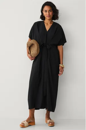 SELECTED Maxikjole slfLna SS Ankle Wrap Dress B