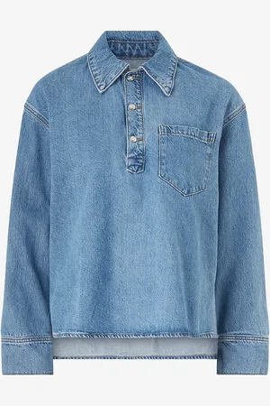 MANGO Denimskjorte Blouse Danila