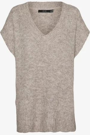 VERO MODA Vest mAwsome SL V-neck Vest GA Boo