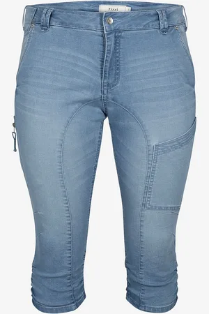 Zizzi Caprijeans, slim fit