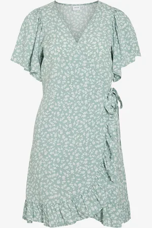 VILA Omslagskjole viNoko S/S Wrap Dress /2