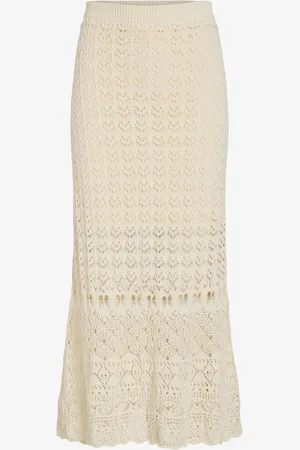 VILA Maxi skjørt viDolise Ankle A-line Knit Skirt