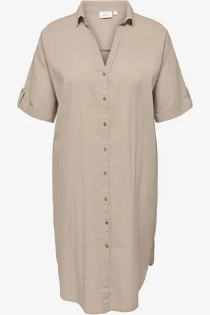 ONLY Skjortekjole carCoco SS Blk Shirt Dress Wvn