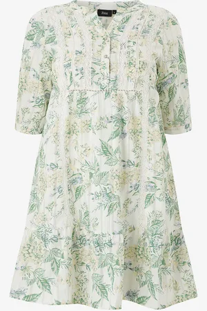 Zizzi Kjole mGitte 1/2 Abk Dress