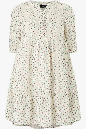 Zizzi Kjole mGitte 1/2 Abk Dress