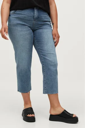 Zizzi Jeans jVera Crop Straight Jeans