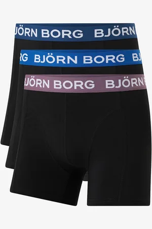 Björn Borg Boksershorts Cotton Stretch Boxer 3-pakning