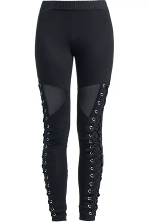Vixxsin Goth Leggings - Onyx Leggings - S - Damer