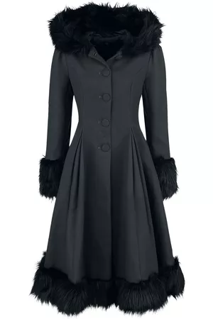 Hell Bunny Rockabilly Frakker - Elvira Coat - S til 3XL - Damer