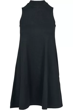 Urban classics Kort kjole - Ladies A-Line Turtleneck Dress - XS til 5XL - Damer