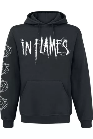 IN FLAMES Hettegenser - Jesterhead White Raven - S til 3XL - Herrer