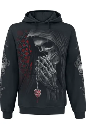 Spiral Goth Hettegenser - Forbidden - S til XXL - Herrer